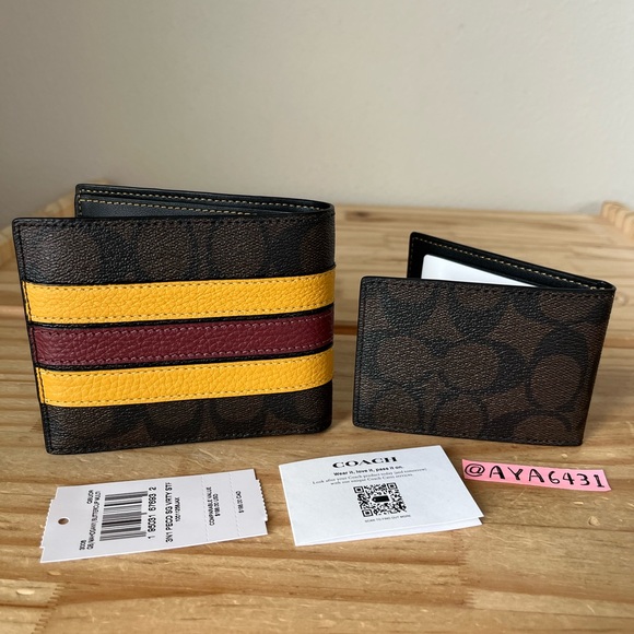 Coach Wallet Men🎈🎈 - Picture 2 of 10